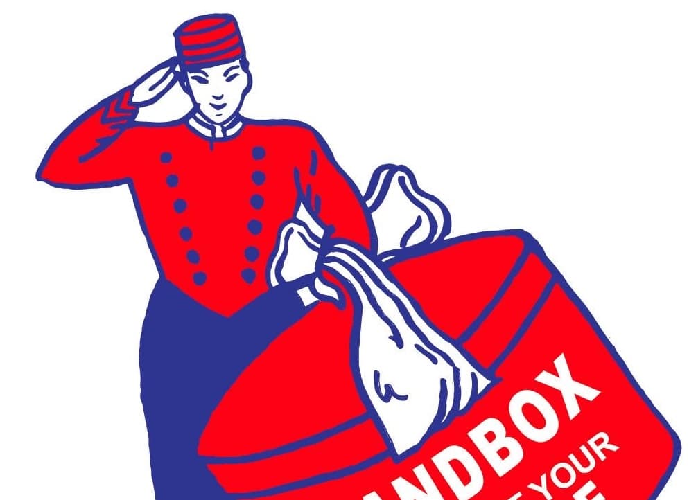 Band Box storefront 1953