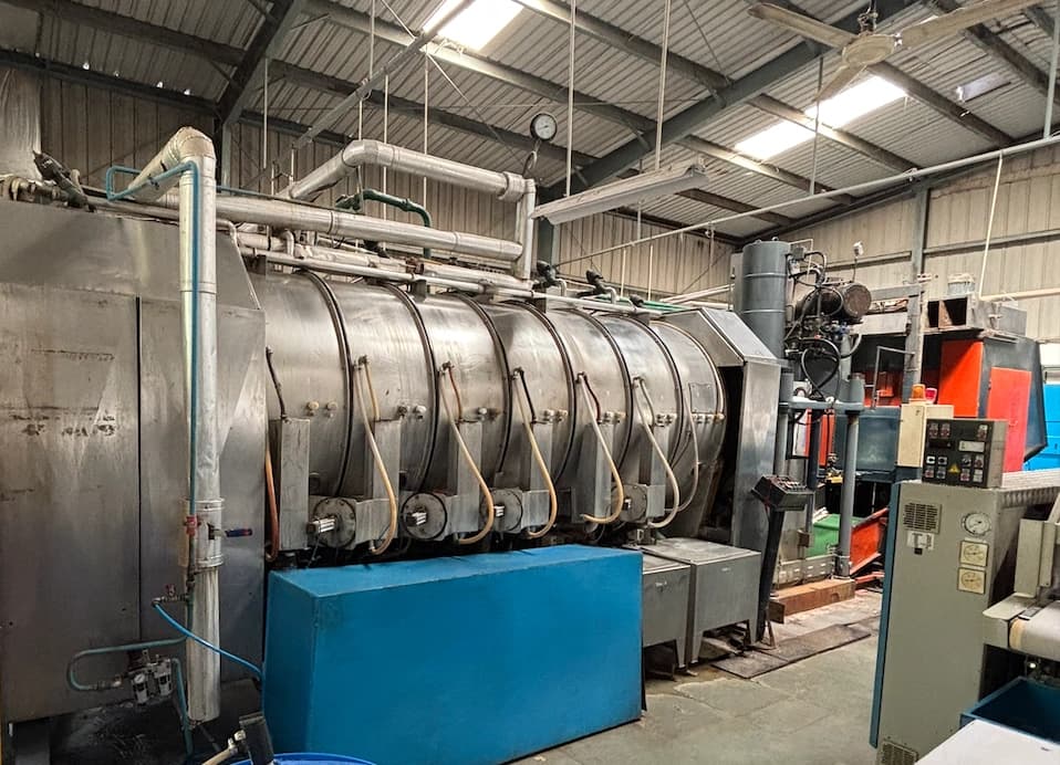 Launderaids first tunnel washer installation