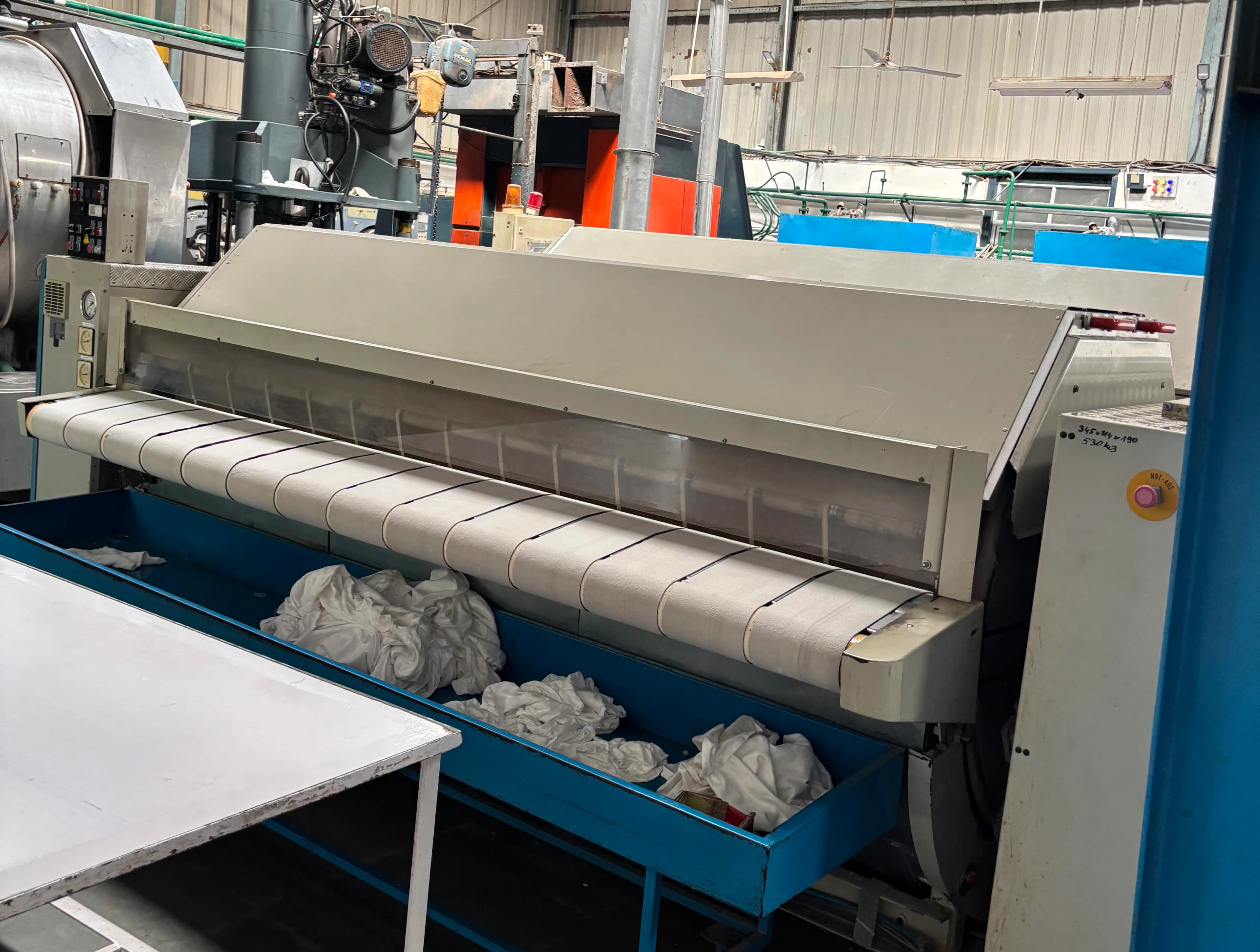 Launderaids German calendar ironing machines