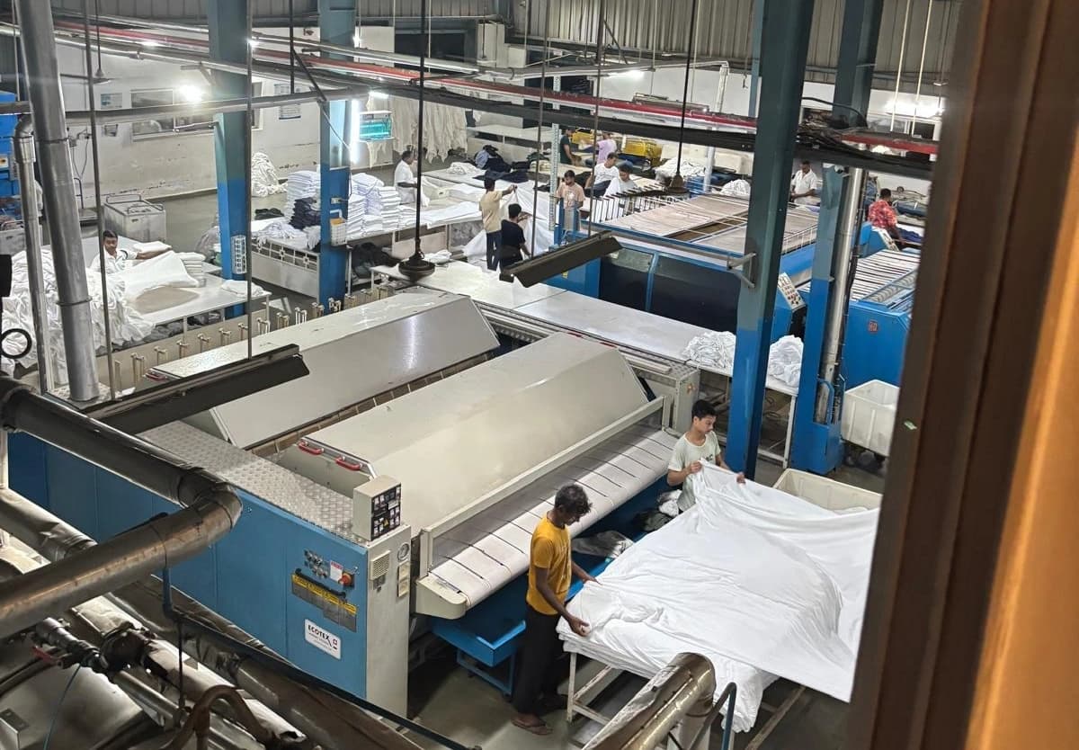 Launderaids facility process flow