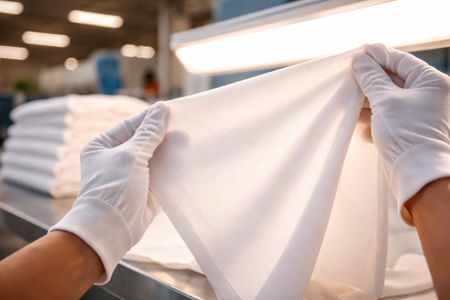 Launderaids quality control inspection process