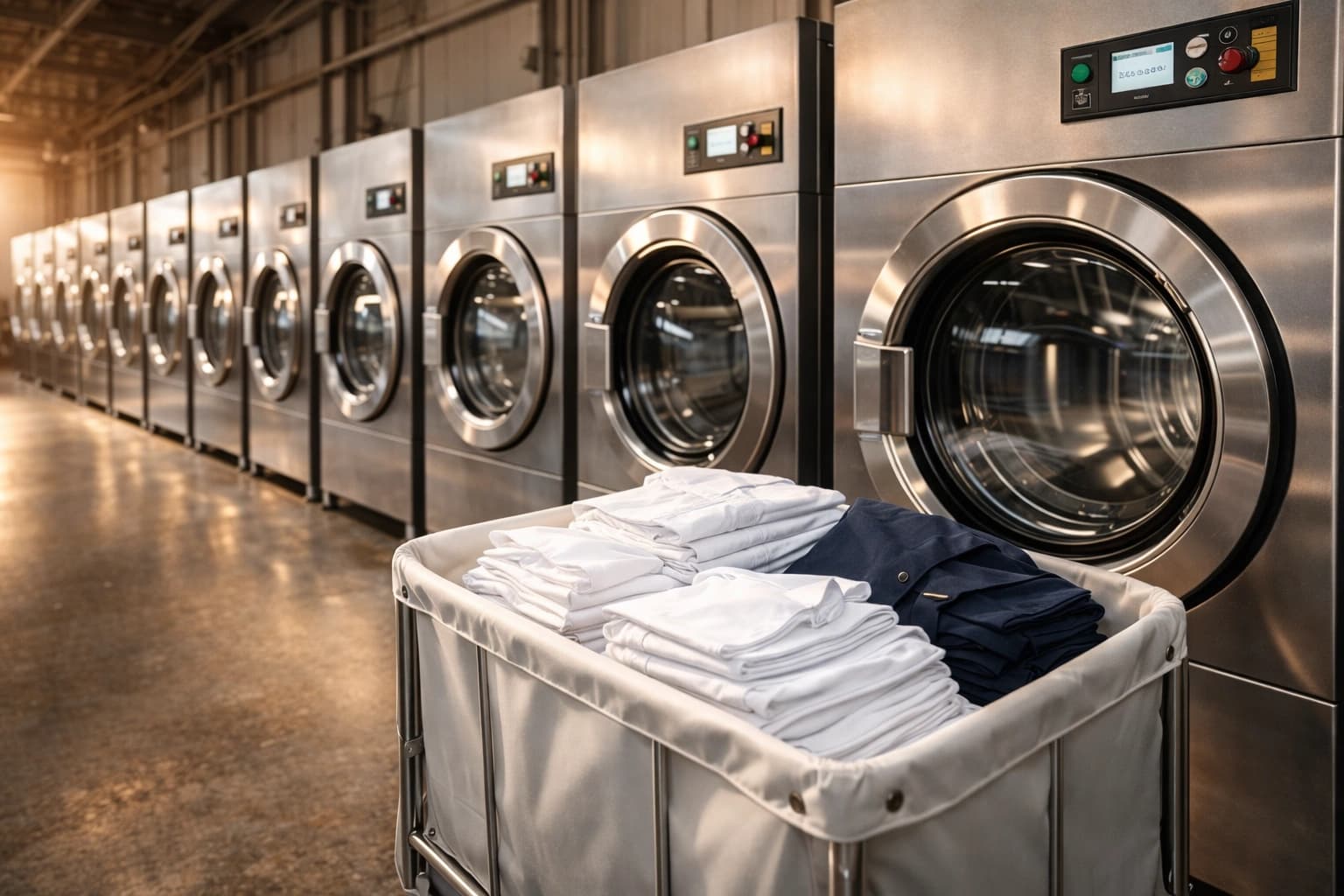 Launderaids industrial washer extractors