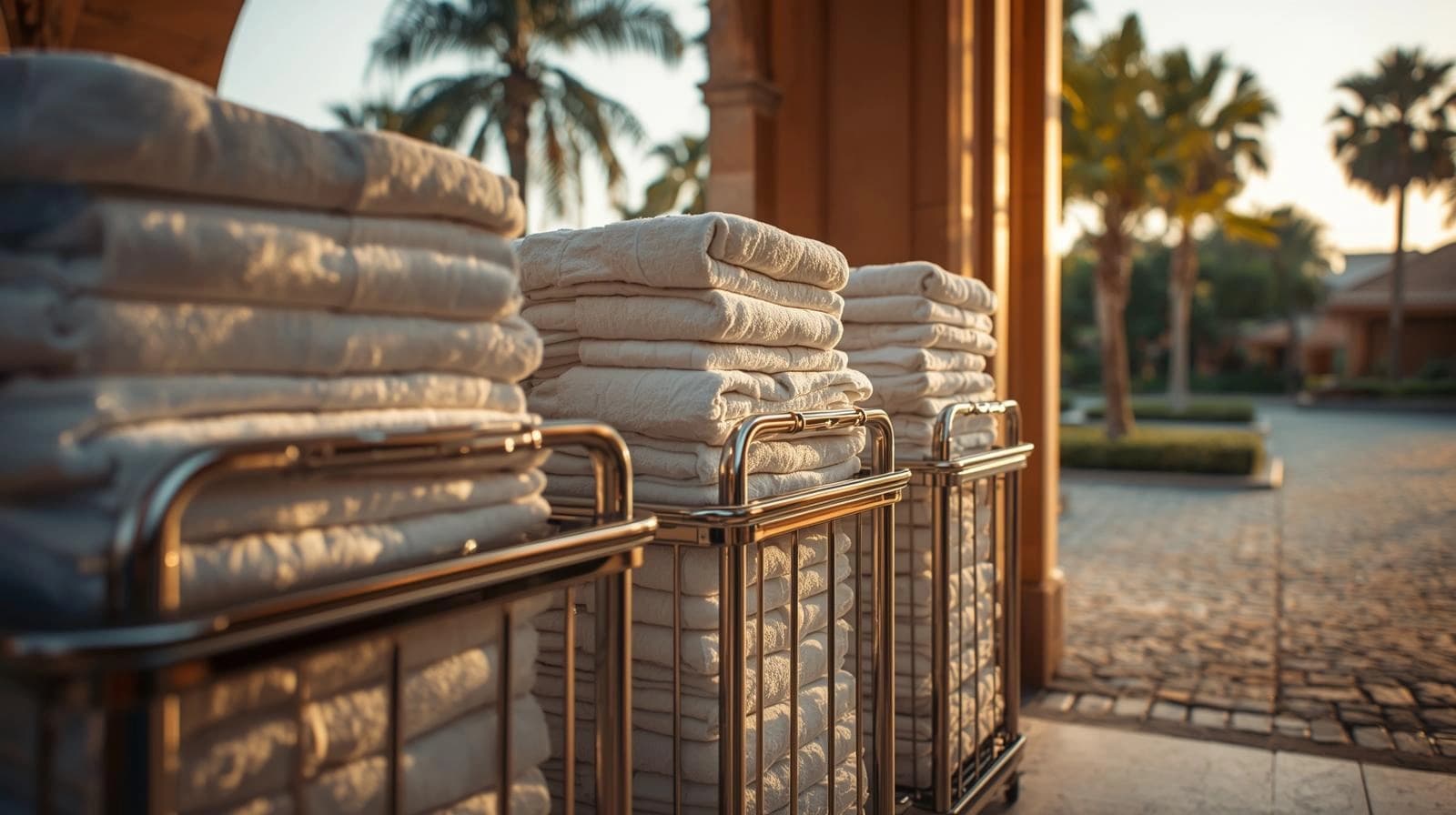 Launderaids washed Linen